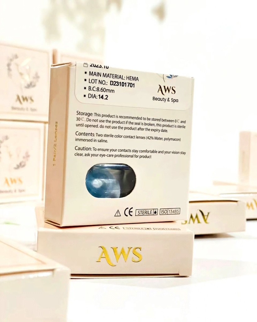 عدسات أوس - عبوة فاخرة